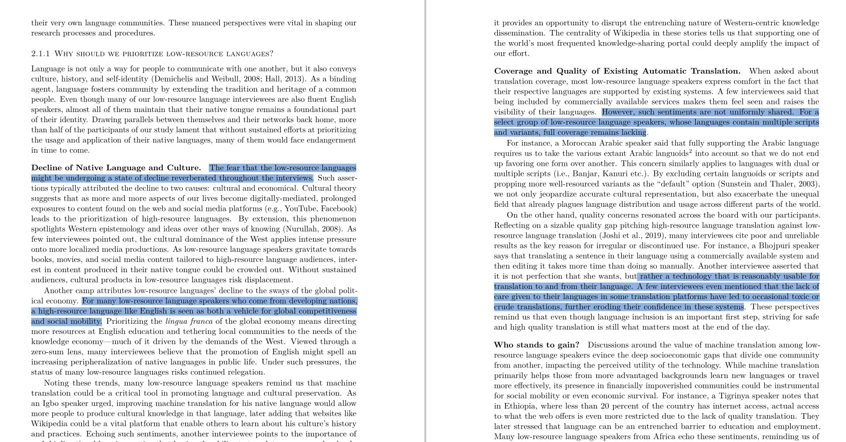 Obtain Key Knowledge Points from Web Page